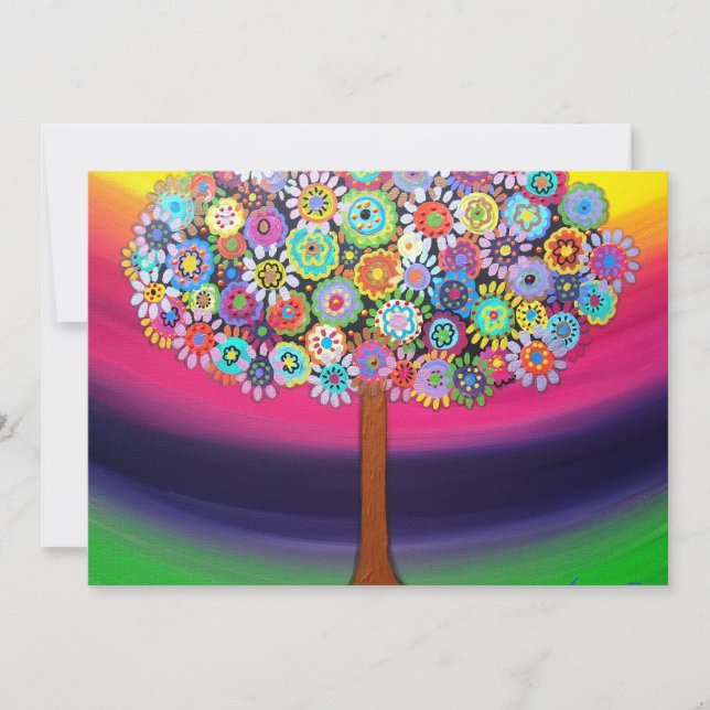 BAR BAT MITZVAH INVITATIONS BY PRISARTS (Front)