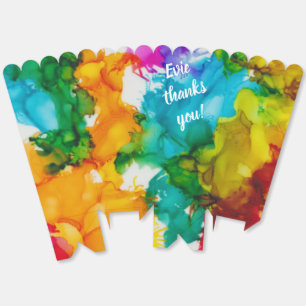 Bar Bat Mitzvah splash of Colour Favour Box