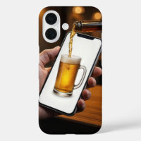 Bar Beer Bottle Pouring Beer