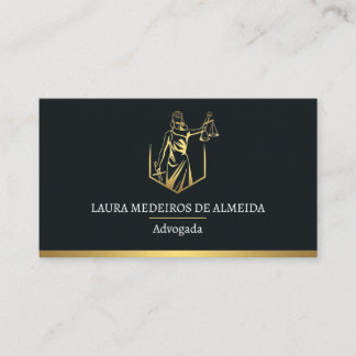 Bar Business Card - Black and White