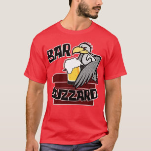 Bar Buzzard Comedy Drinking T-Shirt