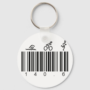 Bar Code 140.6 Key Ring