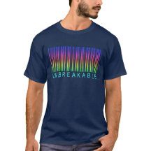 Bar Code "Unbreakable" Rainbow Colors