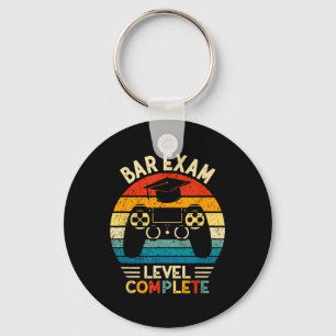 Bar Exam Level Complete Funny Lawyer Law School Gr Key Ring