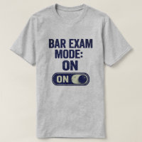 Bar Exam Mode On Law School Graphic