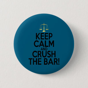 Bar exam shirt law school graduation outfit lawyer 6 cm round badge
