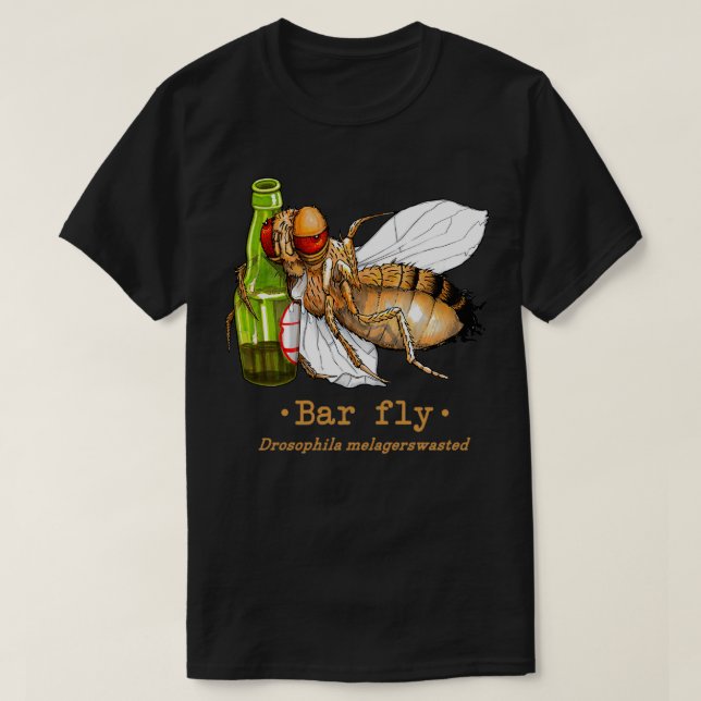 Bar fly T-Shirt (Design Front)
