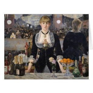 Bar Girl at the Folies Bergere France