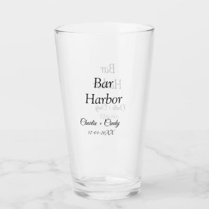 Bar Harbor bachelorette party bridesmaid wedding a Glass