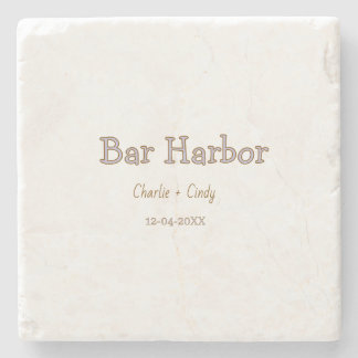 Bar Harbor bachelorette party bridesmaid wedding a Stone Coaster