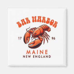 Bar Harbor Maine New England Travel Funny Bar Harb Magnet
