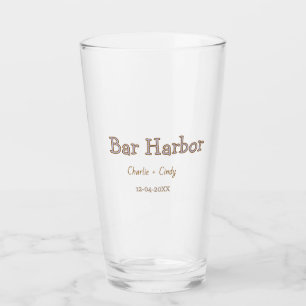 Bar Harbour bachelorette party bridesmaid wedding  Glass