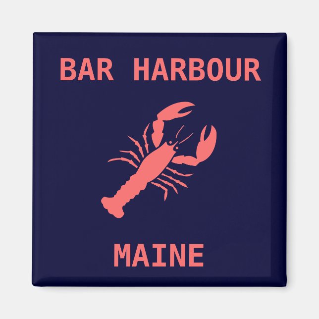 BAR HARBOUR MAGNET (Front)