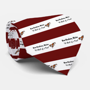 Bar Harbour, Maine Lobster Neck Tie
