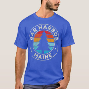 Bar Harbour Maine ME Vintage Retro 70s T-Shirt