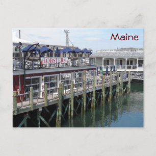 Bar Harbour, Maine Postcard