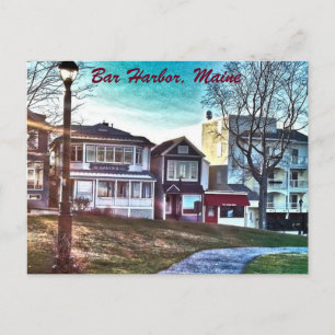 Bar Harbour, Maine Postcard