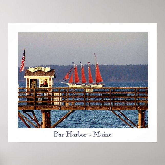 Bar Harbour - Maine Poster (Front)