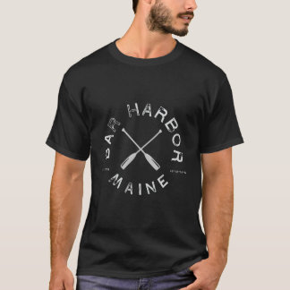 Bar Harbour Maine Retro Graphic Vintage T-Shirt