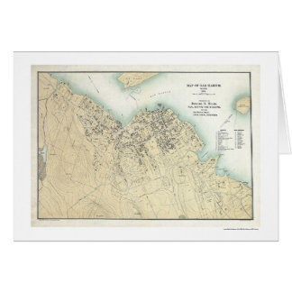 Bar Harbour, ME Plan Map 1896