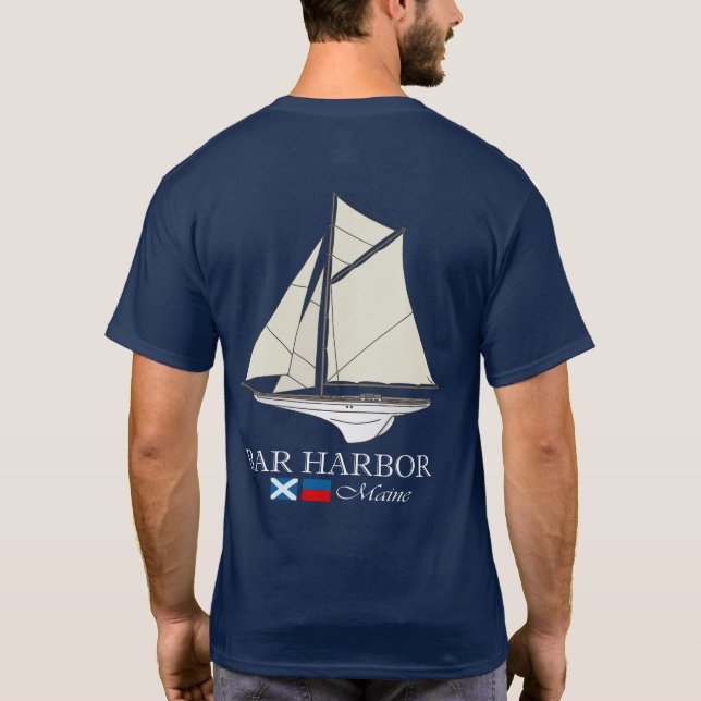 Bar Harbour (SB) T-Shirt (Back)
