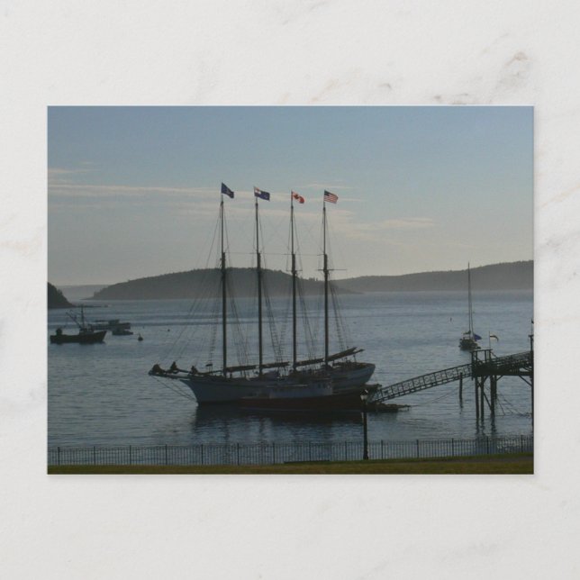 Bar Harbour- The Margaret Todd Postcard (Front)