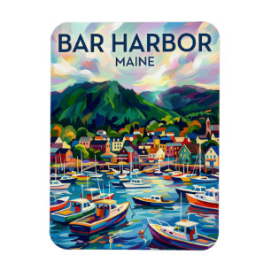 Bar Harbour USA Magnet