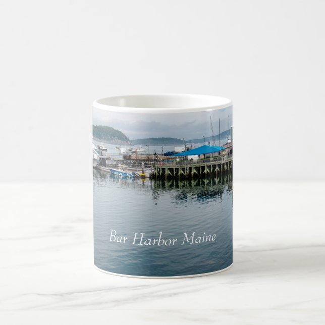 Bar Harbour water Coffee Mug (Center)
