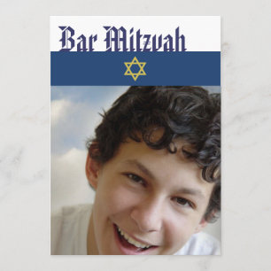 Bar Mitzvah Invitation