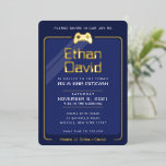 BAR MITZVAH modern cool gaming controls navy blue<br><div class="desc">by kat massard >>> WWW.SIMPLYSWEETPAPERIE.COM <<< - - - - - - - - - - - - - - - - - - - - - - - - The perfect design for a "Gaming Themed" BAR or BAT MITZVAH celebration Love the design, but would like to see some...</div>