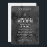 BAR MITZVAH modern trendy moody black watercolor Invitation<br><div class="desc">by kat massard >>> kat@simplysweetPAPERIE.com <<< A trendy invitation design for your child's BAR MITZVAH Setup as a template it is simple for you to add your own details, or hit the customise button and you can add or change text, fonts, sizes etc TIP :: 1. To change/move graphics /...</div>