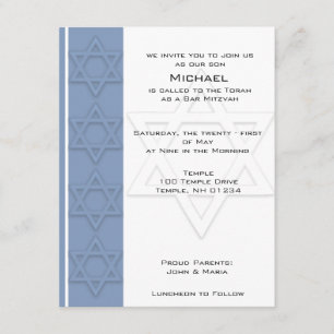 Bar Mitzvah Party Invitations