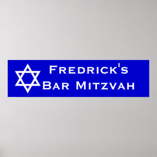 Bar Mitzvah Poster