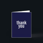 Bar Mitzvah Thank You Cards {Dark Blue}<br><div class="desc"></div>