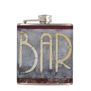 BAR Nostalgic Hip Flask