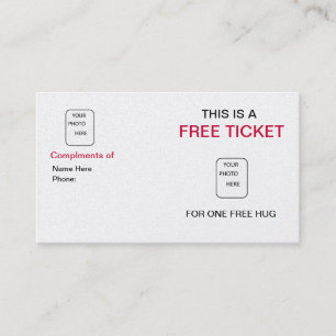 Bar Pickup Line Business Card