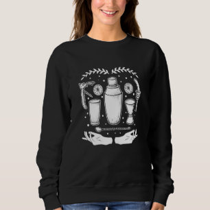 Bar Tender And Cantina Waiter Waitress Cocktail Dr Sweatshirt