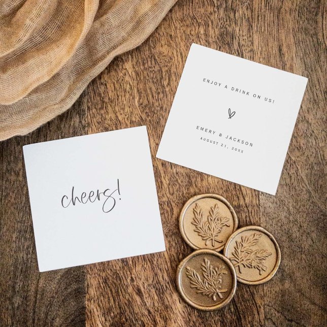 Bar Ticket Wedding Reception Drink Token Card E100 (Creator Uploaded)