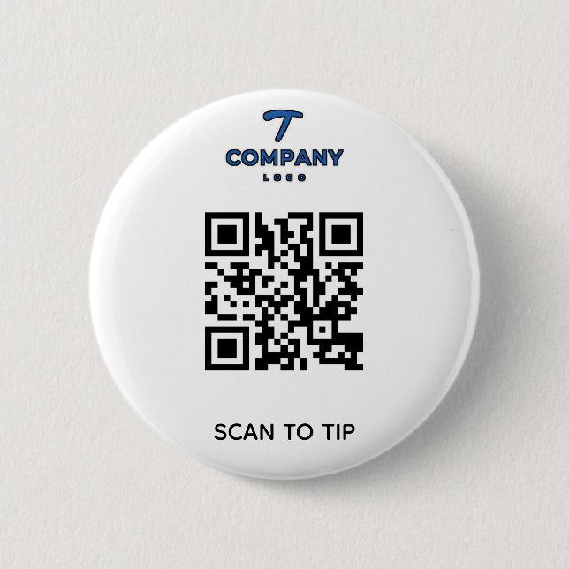 Bar Tip Button Scan to Tip Logo (Front)