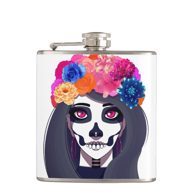 Bar tools, decorative flask (Front)