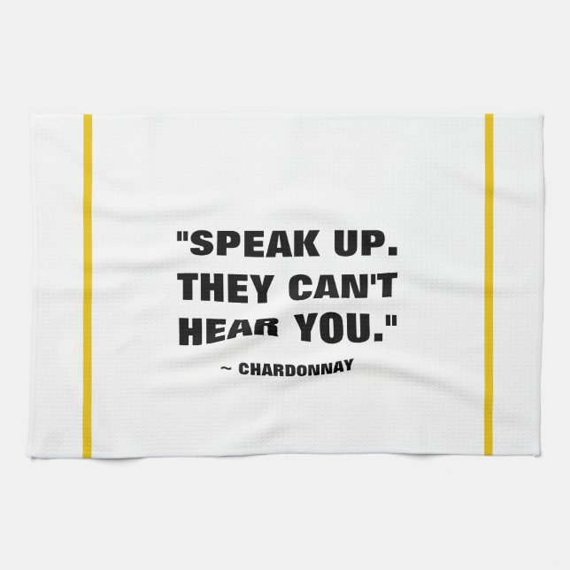 Bar Towel - Chardonnay (Horizontal)