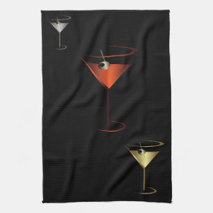 Bar Towel - Martini Cocktail Party