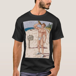 Bara Beach Hunk 2 T-Shirt