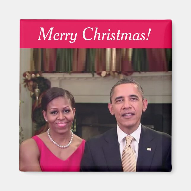 Barack and Michelle 2011WA - Magnet (Front)