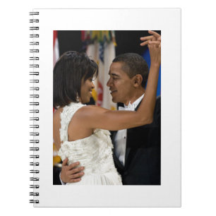 Barack and Michelle Obama Notebook