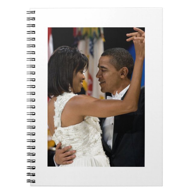 Barack and Michelle Obama Notebook (Front)
