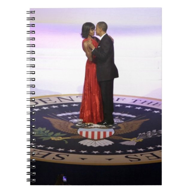 Barack and Michelle Obama Notebook (Front)