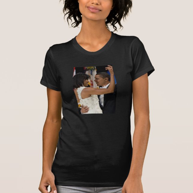 Barack and Michelle Obama T-Shirt (Front)