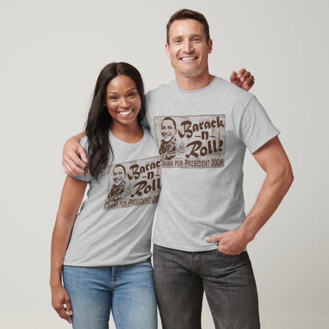 Barack and Roll 2008 T-Shirt (Unisex)