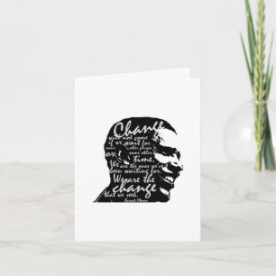 BARACK CHANGE THANK YOU CARD